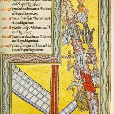 Hildegarde bingen abbaye sainte hildegarde eibingen enluminure scivias 8 moy